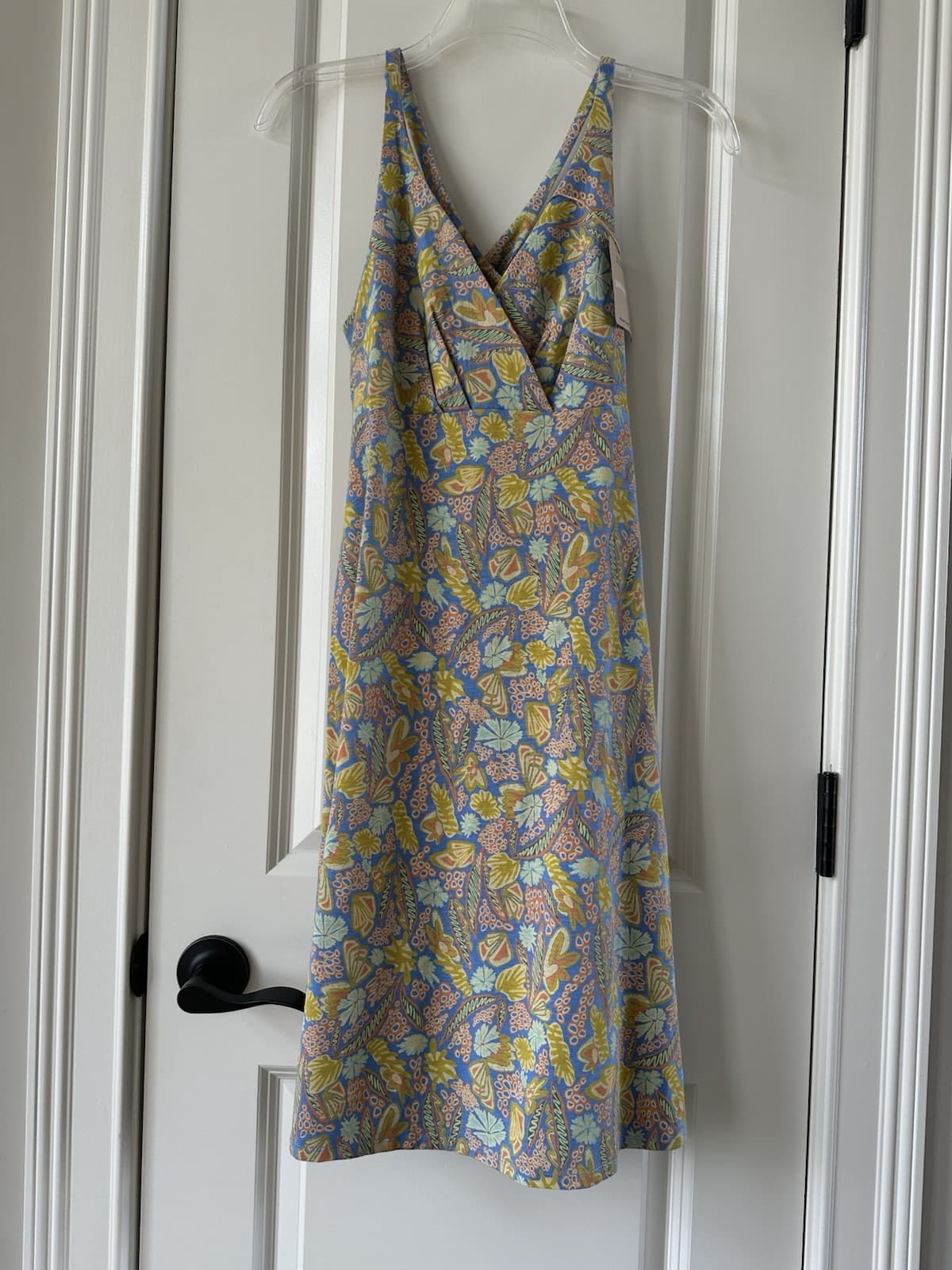 Patagonia NWT Amber Dawn Dress in Abundant Blue Women’s Size S thumbnail 8