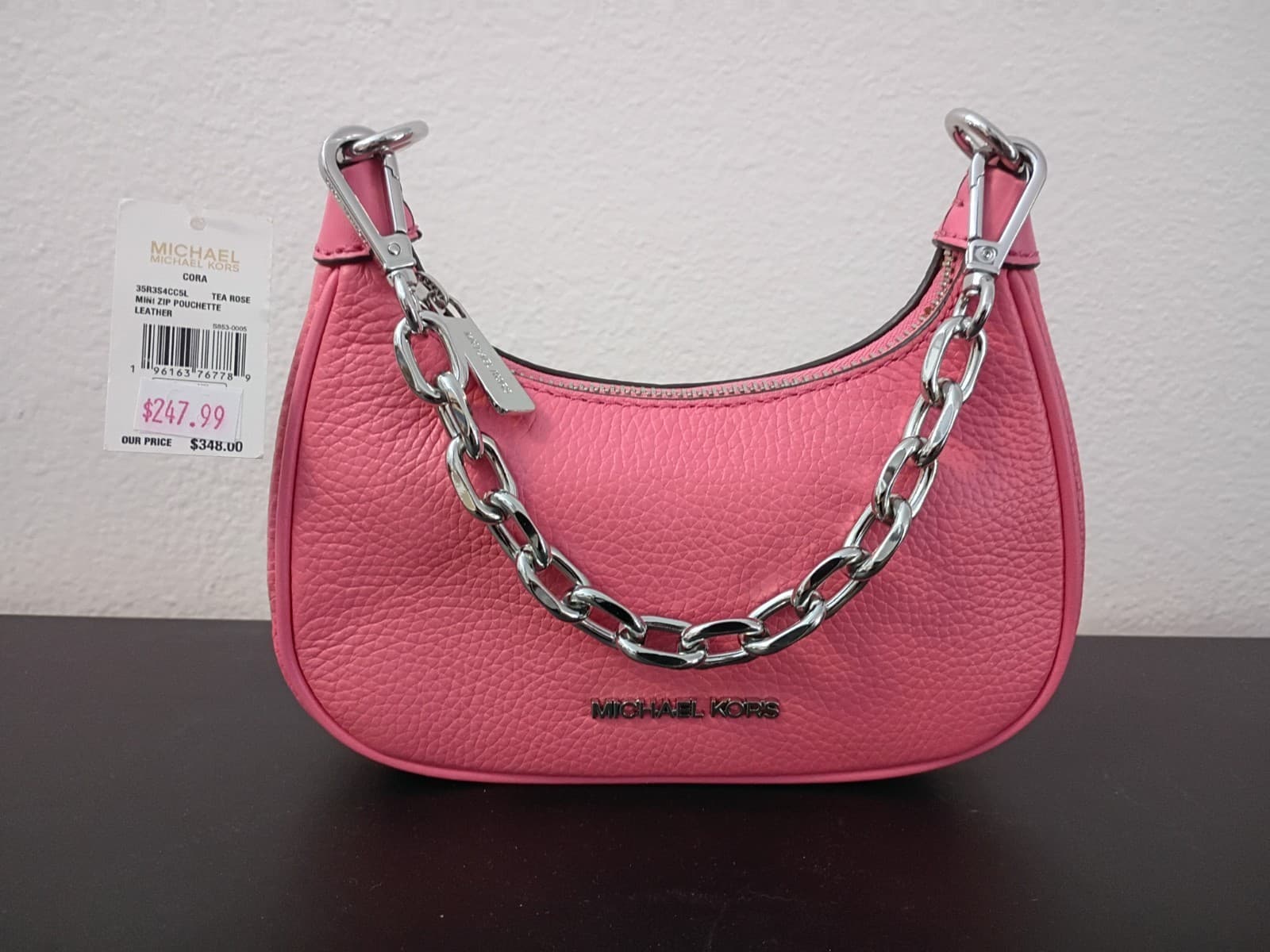 Coach  Crossbody Handbag CP008 Eliza True Pink Smooth Leather