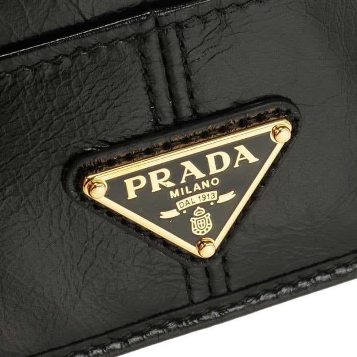 Prada Leather Card Holder 132352228 thumbnail 5