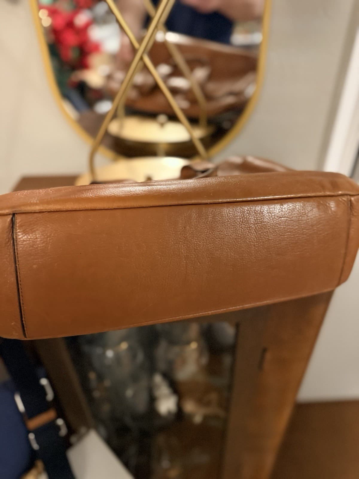 Coach Vintage Laptop Bag With Shoulder Strap In camel Leather Y2K Vibes F71701 thumbnail 8