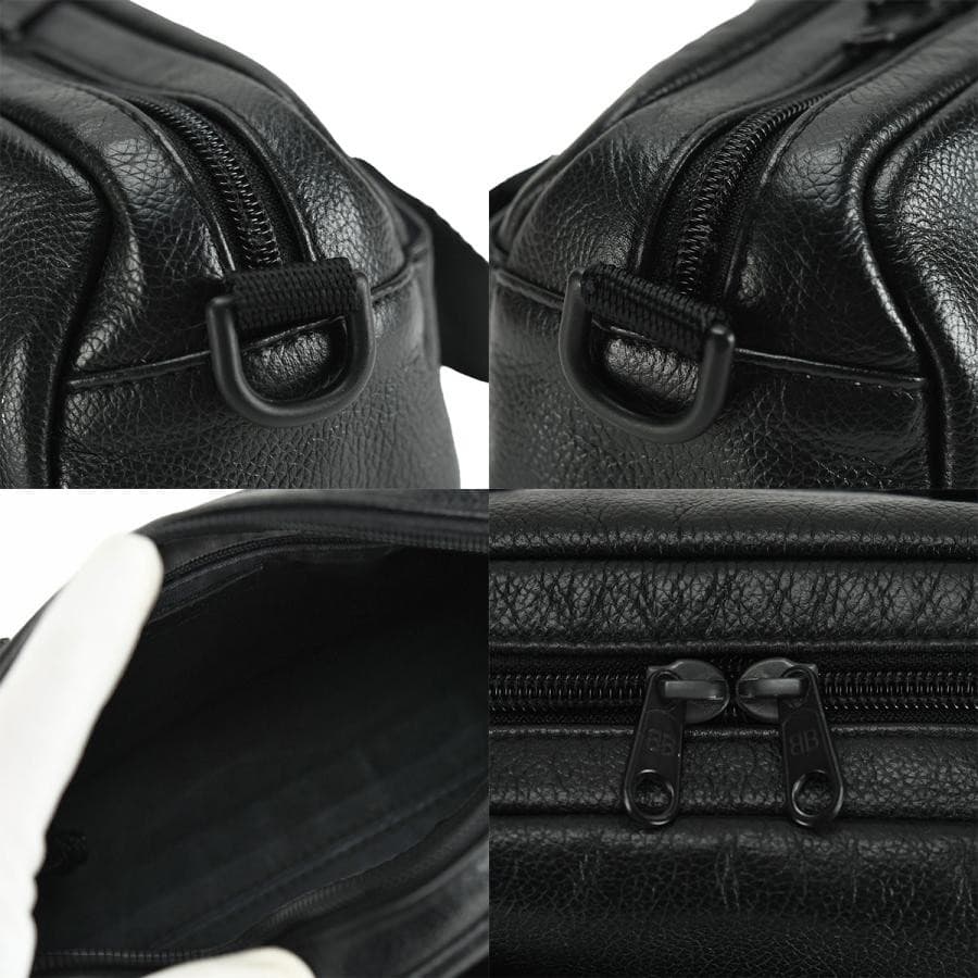 Balenciaga Duffel Bag Lather Black Auth From Japan RA thumbnail 17
