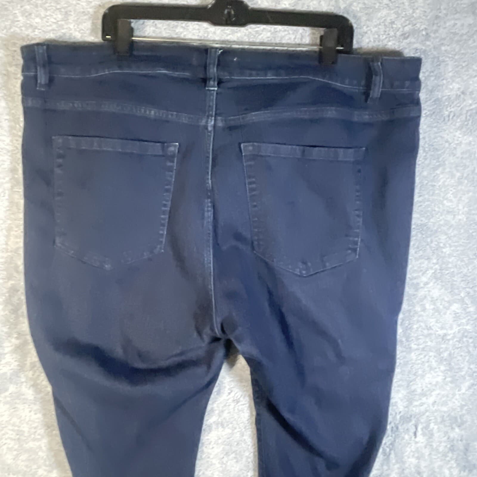 Lane Bryant Women's 22 Jeans Mid-Rise Skinny Fit Stretch Blue Essential Denim thumbnail 16