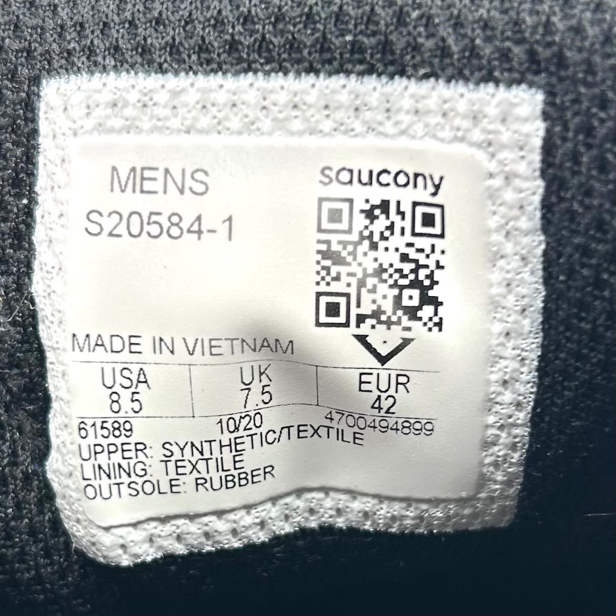 Saucony Excursion TR14 Trail Running Shoes Mens 8.5 Black Sneakers S20584-1 thumbnail 9