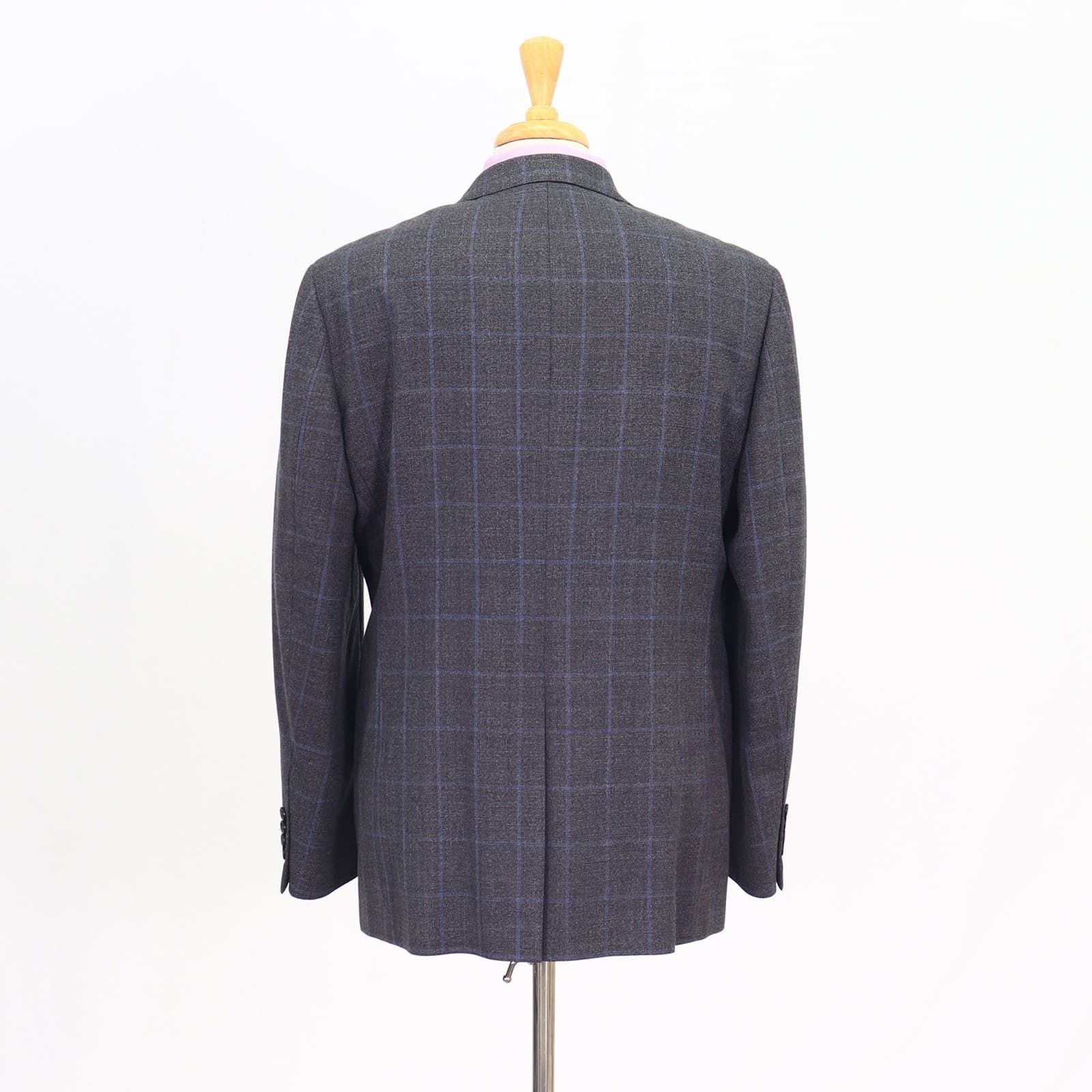 Brooks Brothers 44R Gray Sport Coat Blazer Jacket Check 2-Button Wool thumbnail 7