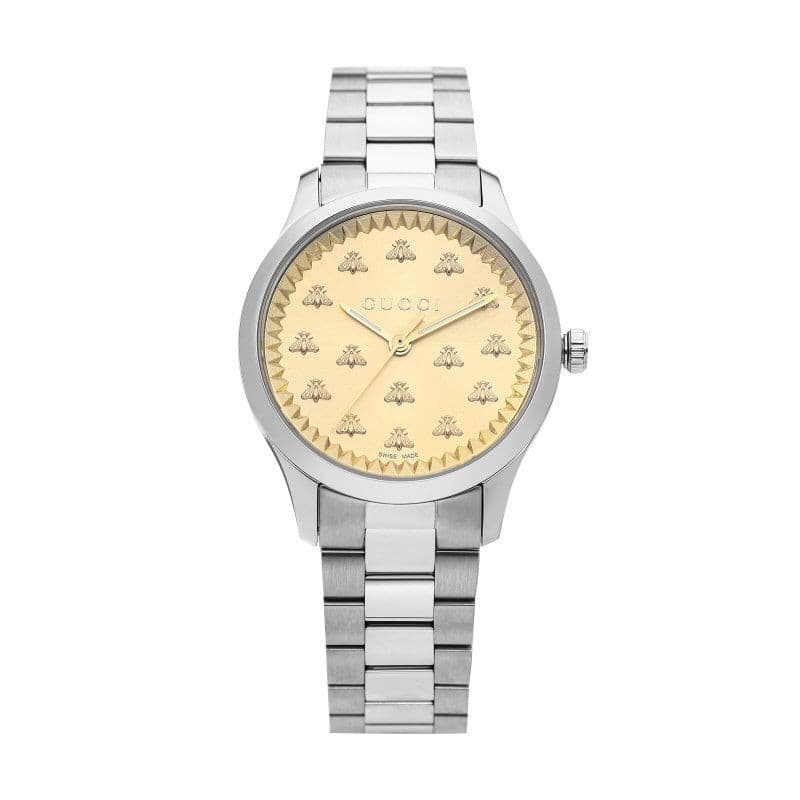 Gucci G-Timeless Multi Bee Gold Women's Metal Watch (704961 I1600 147009952 thumbnail 2