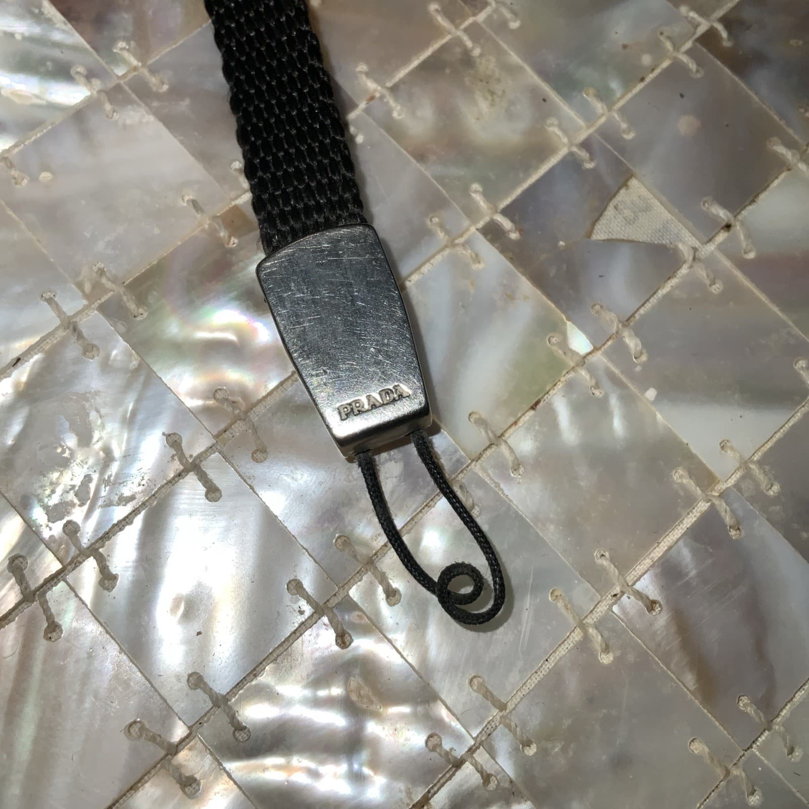 Prada Lanyard  black  chain   for Keys ,Cellphone or headphones 15 in thumbnail 2