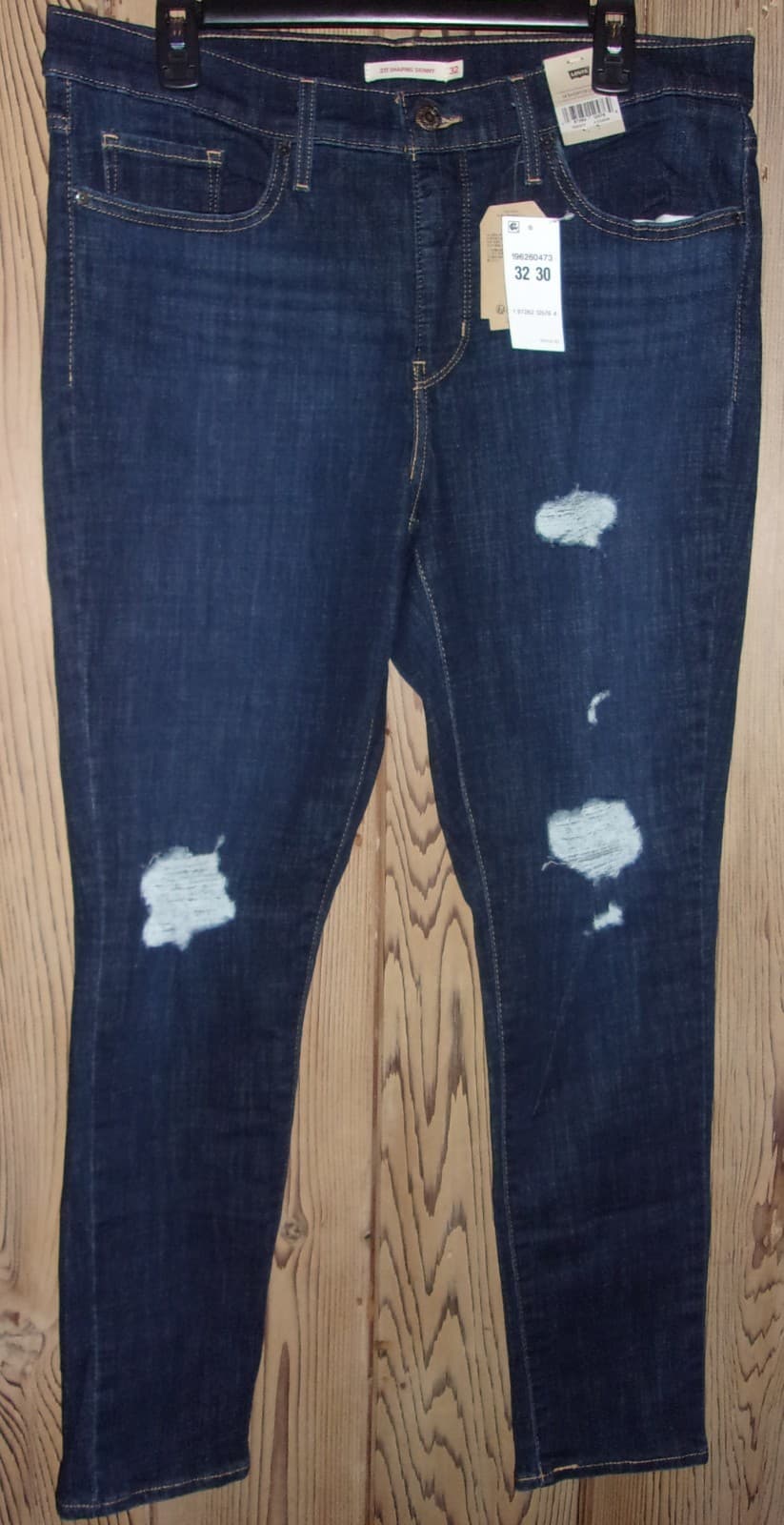 LEVI'S 311 Shaping Skinny Blue Jeans Women's Size: 14 Short (32W x 30L) NWT $60 thumbnail 2