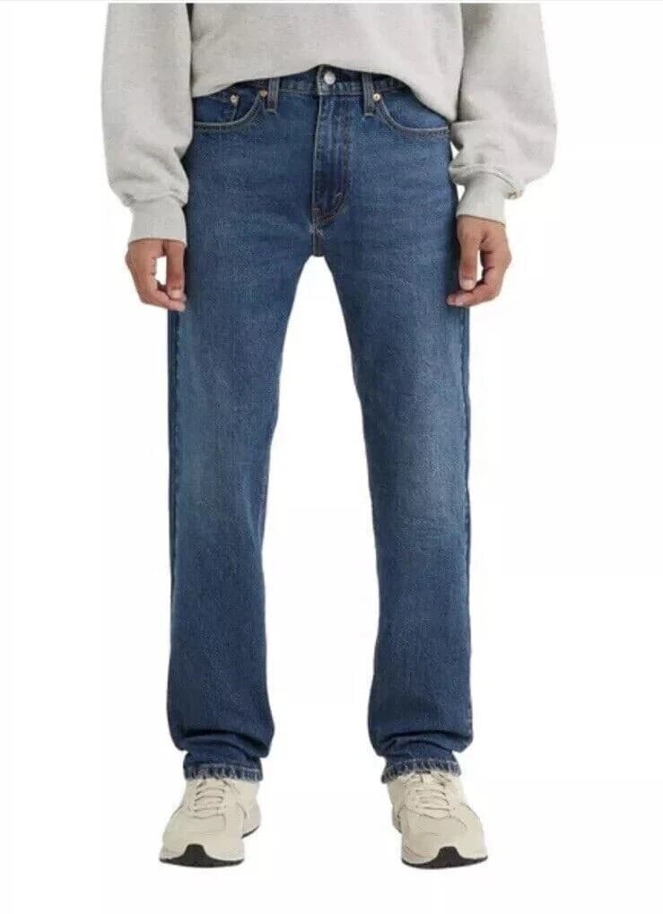 Levi’s Men’s 505 Regular Fit Jean, Stretch Fabric -  Color Blue