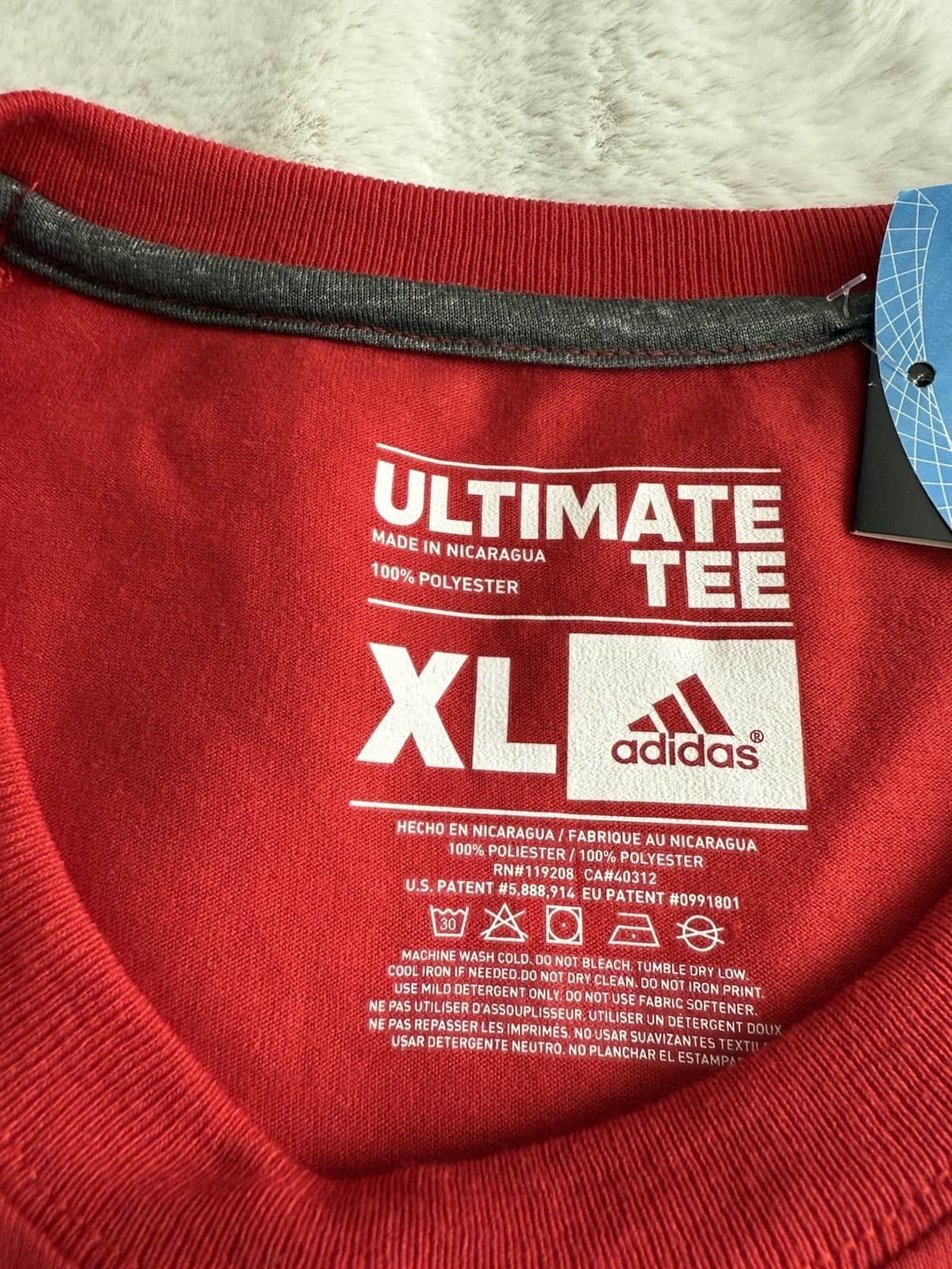 Louisville Cardinals Mens XL Ultimate Tee Shirt Adidas NCAA Welcome To The Ville thumbnail 3