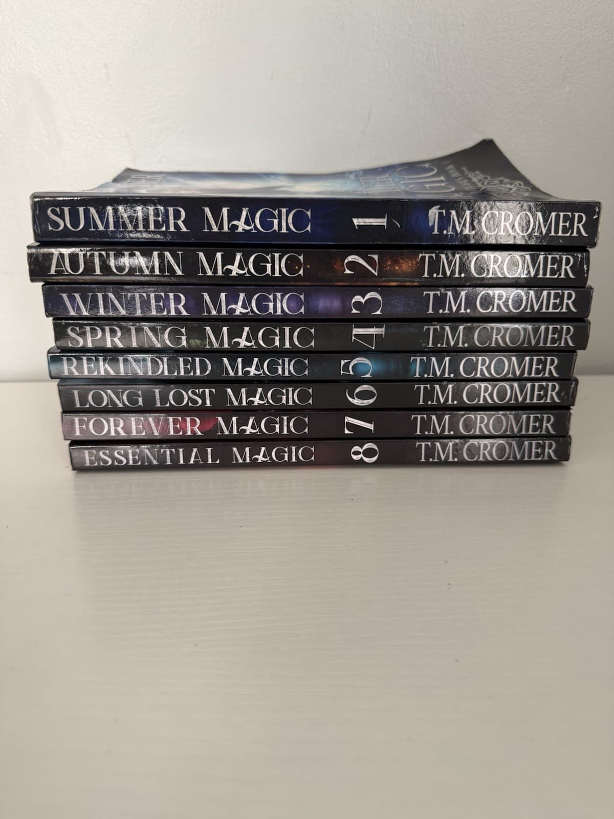 T.M. Cromer Thorne Witches Series 8 Book Set Summer to Essential Magic 1-8 PB