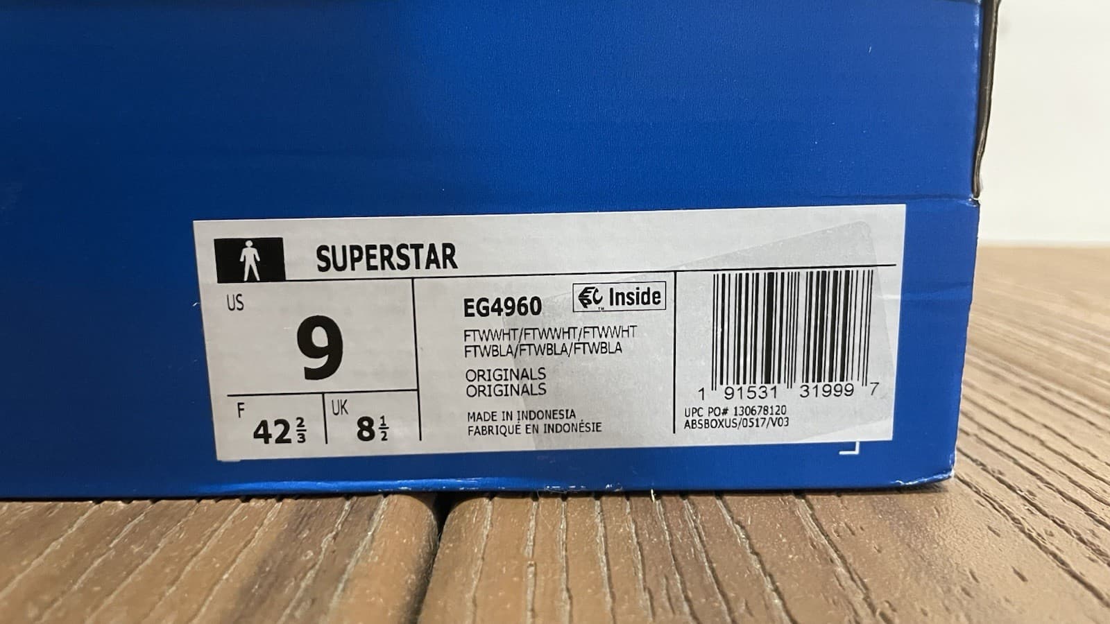 Adidas Superstar Triple White Sneakers Size US 9 UK 8 EU 42 (Mint) thumbnail 4