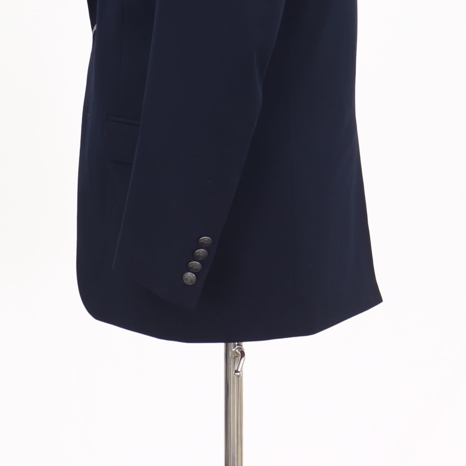 Michael Kors 40R Navy Sport Coat Blazer Jacket Solid 2-Button Wool Blend thumbnail 6