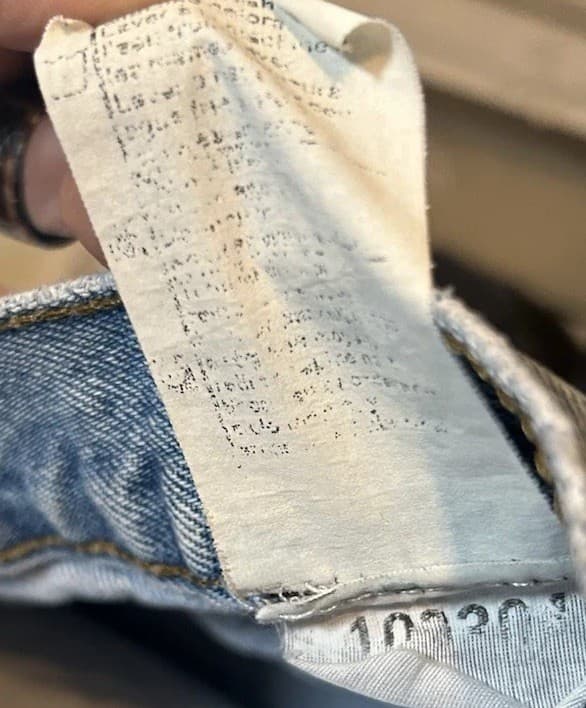 Carhartt Jeans Mens Size 40/34 Blue Denim Relaxed Fit Vtg Straight Light Wash thumbnail 3