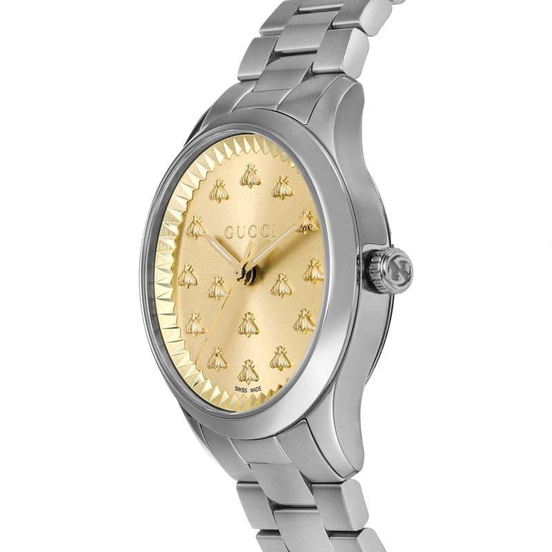 Gucci G-Timeless Multi Bee Gold Women's Metal Watch (704961 I1600 147009952 thumbnail 7