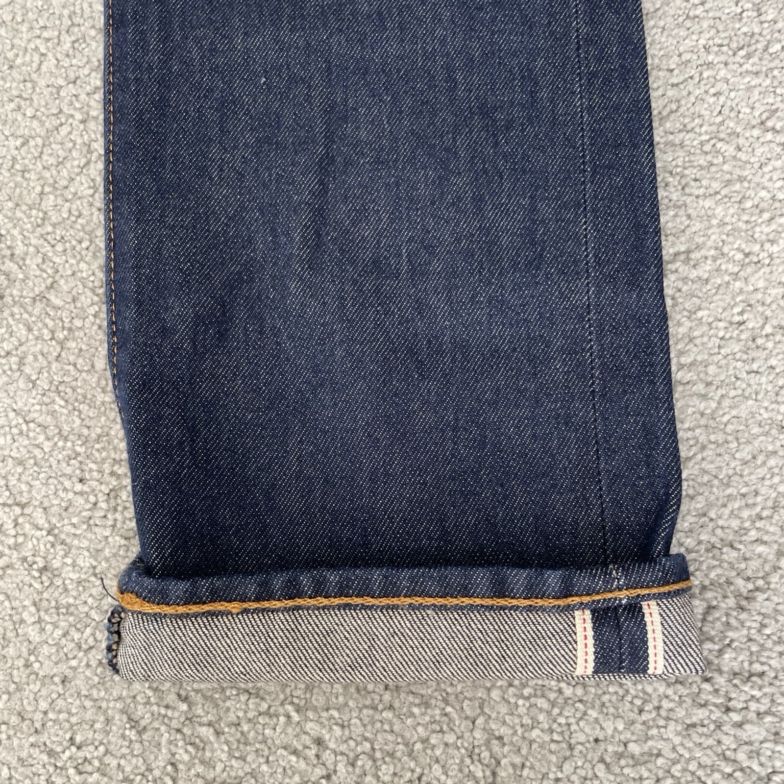 Levi's 511 Big E Slim Premium Selvedge Denim Blue Stretch Jeans Mens Size 32x30 thumbnail 13