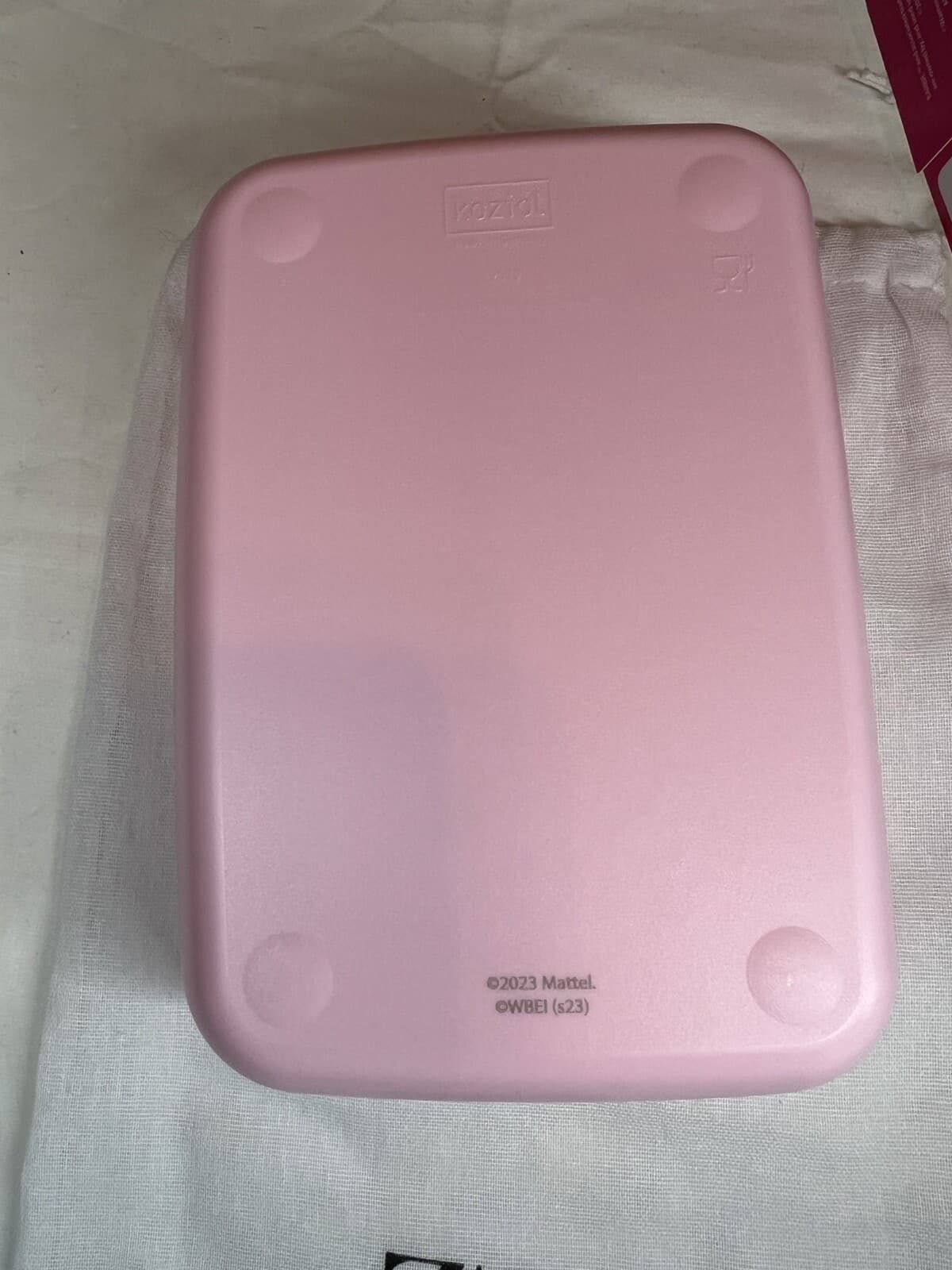 Barbie the Movie x Zara Pink Lunch Box/ Special Edition School Snack Pot/MATTEL thumbnail 13