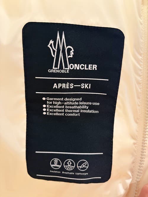 Moncler White Hanoverian Down Coat - Unreleased, from Jan 31 Aspen Fashion Show thumbnail 6