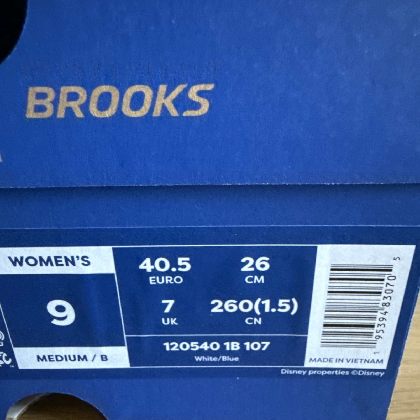 Brooks Run Disney Adrenaline GTS 25 Women's Size 9 Shoes Sneakers New in the Box thumbnail 13
