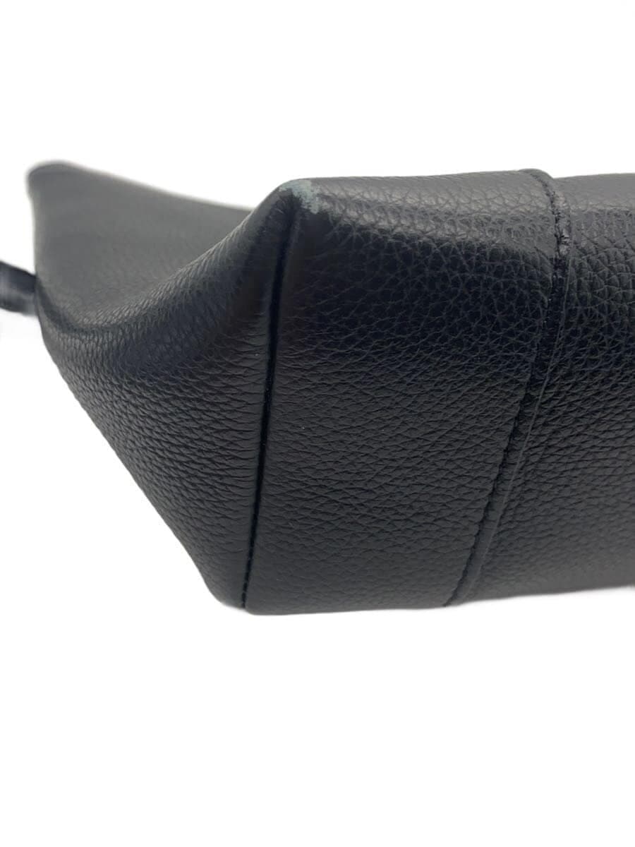 Balenciaga Black Leather Hourglass XL Womens Shoulder Bag Auth From Japan RIN thumbnail 21