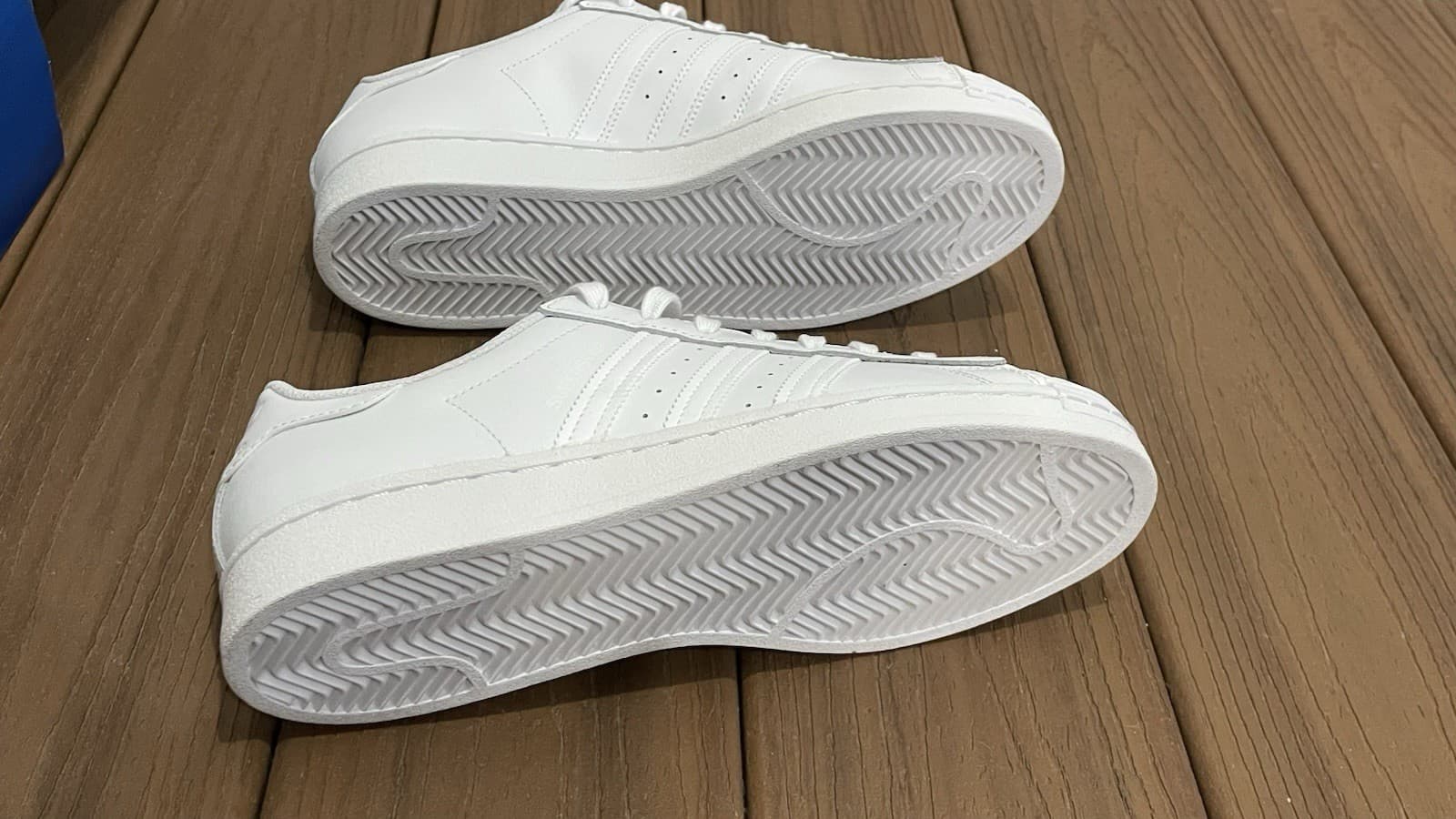 Adidas Superstar Triple White Sneakers Size US 9 UK 8 EU 42 (Mint) thumbnail 9