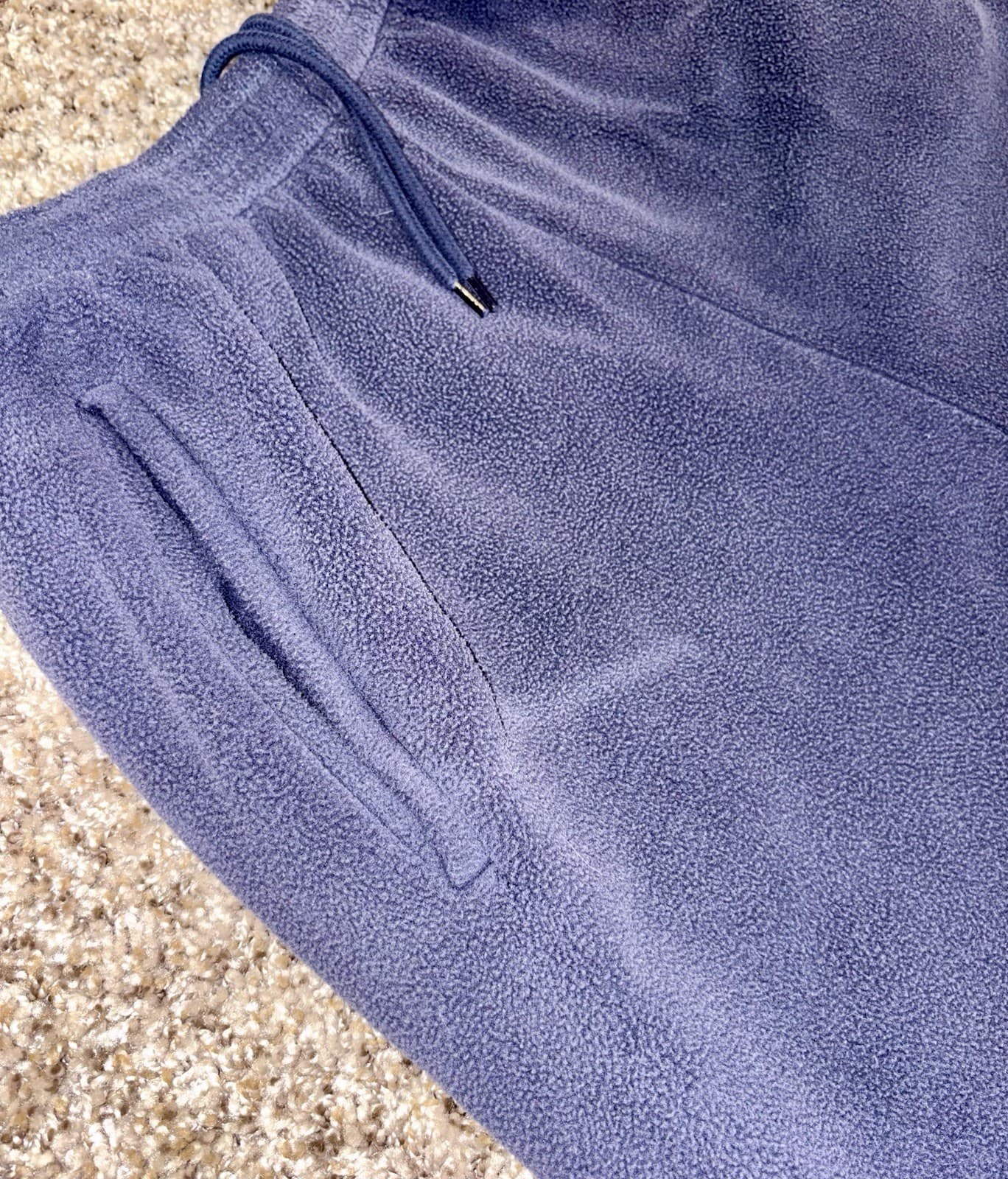 Yeezy Gap Polar Fleece Navy Blue Pants Size S Balenciaga Brand New Authentic thumbnail 4