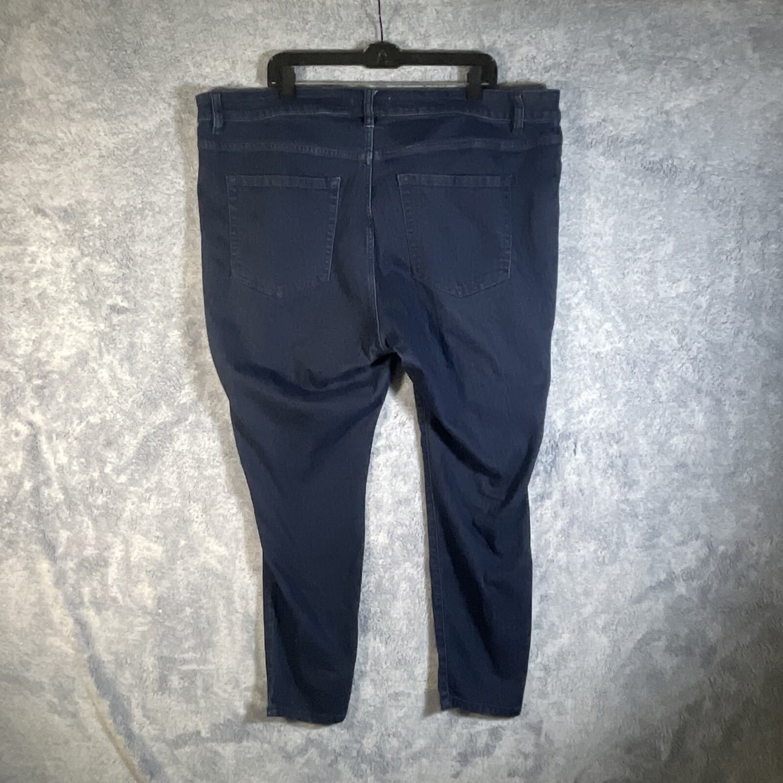 Lane Bryant Women's 22 Jeans Mid-Rise Skinny Fit Stretch Blue Essential Denim thumbnail 13