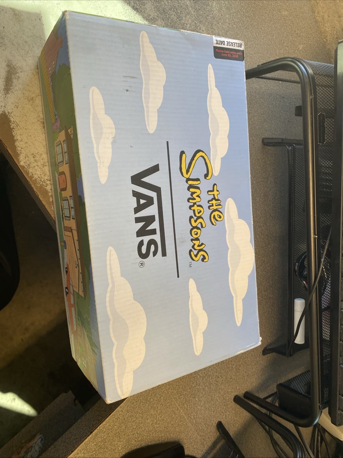 Vans X The Simpsons Springfield Confy Cush Sneakers Mens Size US 11 thumbnail 9