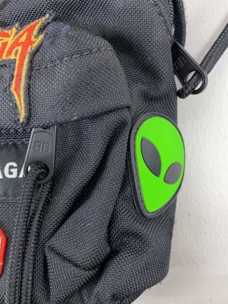 Balenciaga Black Nylon Shoulder Bag 656060 For Women's Auth From Japan RIN thumbnail 6