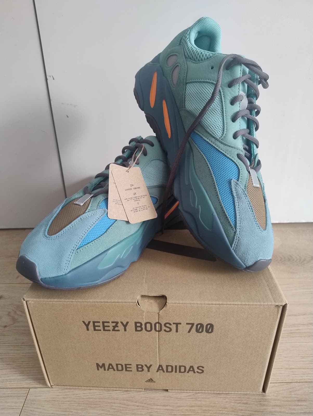 Yeezy Boost 700 Faded Azure - GZ2002 - Size US 14 - Brand New With Tags 