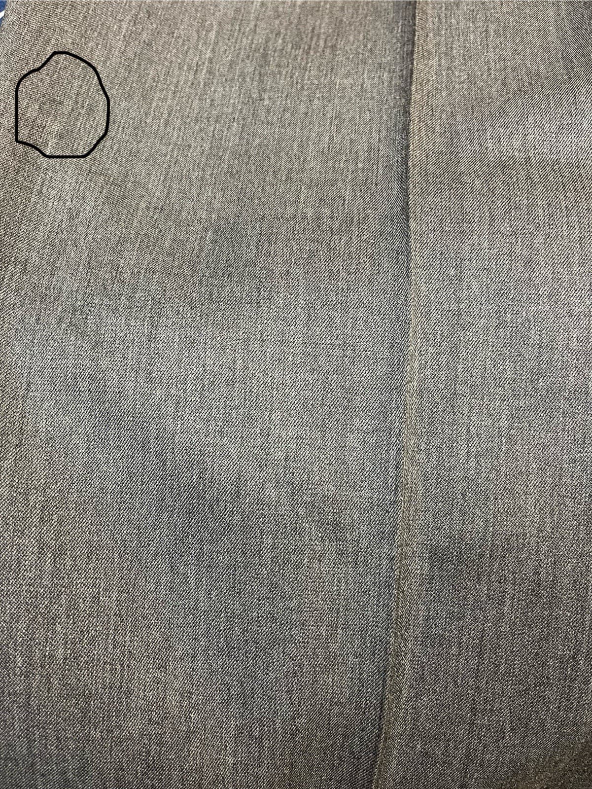 Brooks Brothers Dress Pants Mens 36x32 Gray Madison Wool Stretch Straight Cuffed thumbnail 2