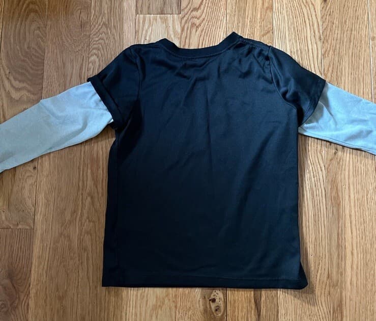 nike 6x long sleeve Black Shirt Boys thumbnail 4