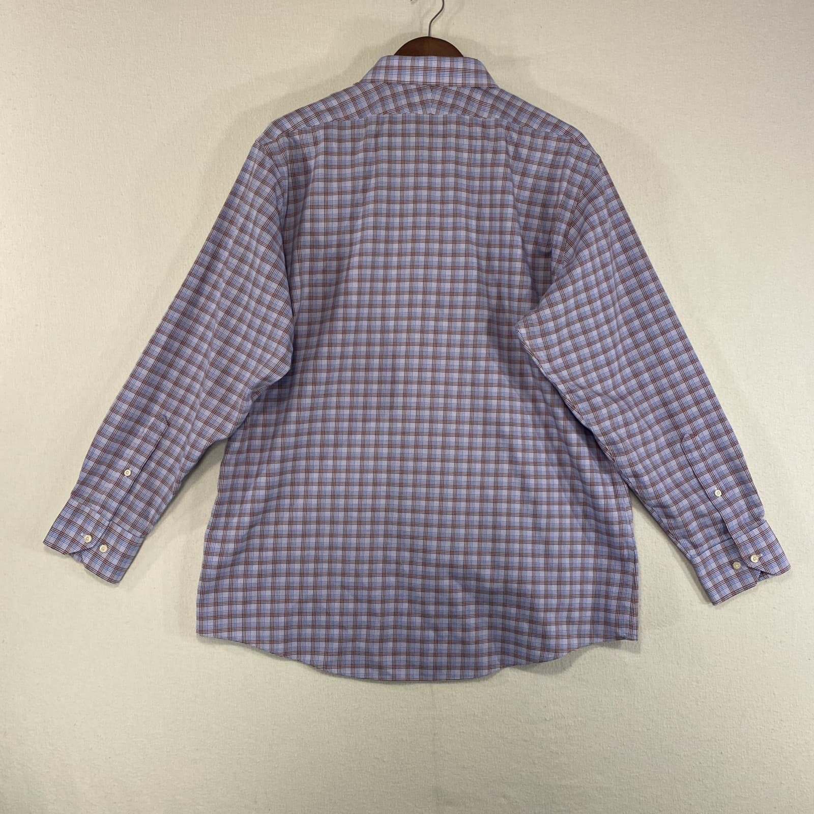 Brooks Brothers 1818 size 17-4/5 Regent non-iron All Cotton Made in Malaysia thumbnail 9