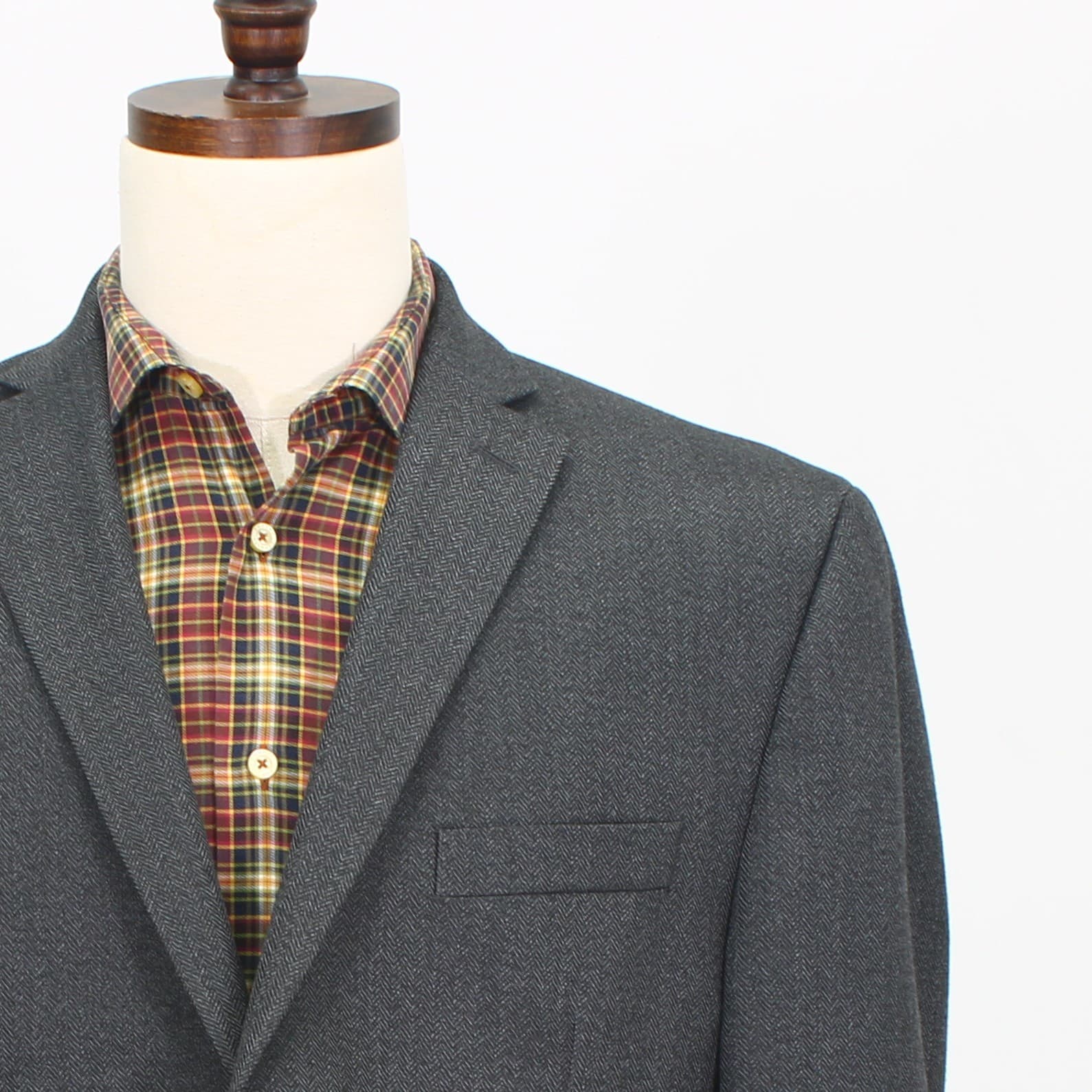 Michael Kors 44S Gray Sport Coat Blazer Jacket HB 2-Button Polyester thumbnail 5