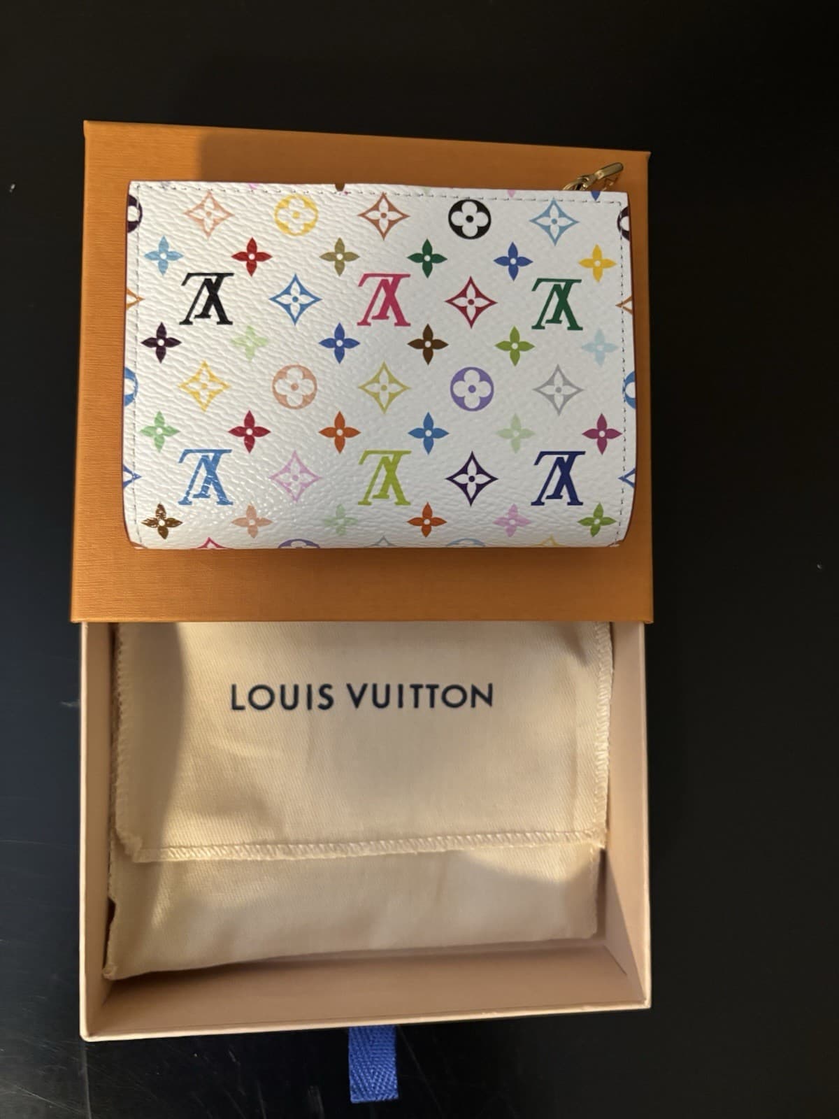 AUTHENTIC NEW Louis Vuitton LV Takashi Murakami Lisa Wallet NWT