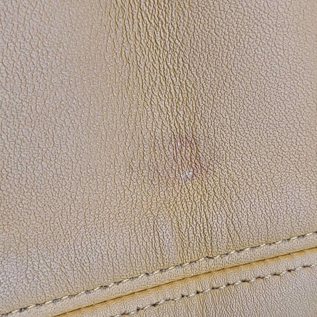 COACH 4133 Vintage Tote Shoulder Bag Ziplock Leather Beige Gold Hardware Japan thumbnail 15