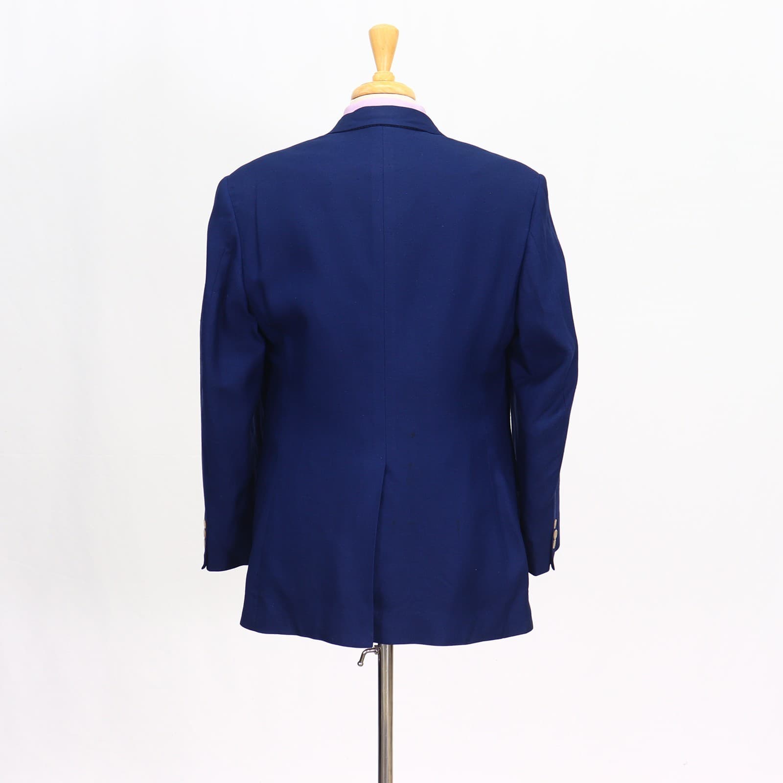 Brooks Brothers 40R Blue Sport Coat Blazer Jacket Solid 2-Button Linen thumbnail 7
