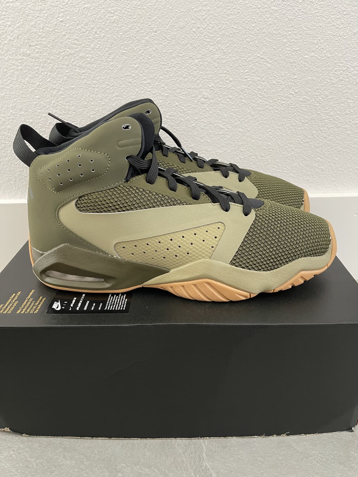 Men's Air Jordan Lift Off Neutral Olive AR4430-200 Basketball Size 7.5-10.5