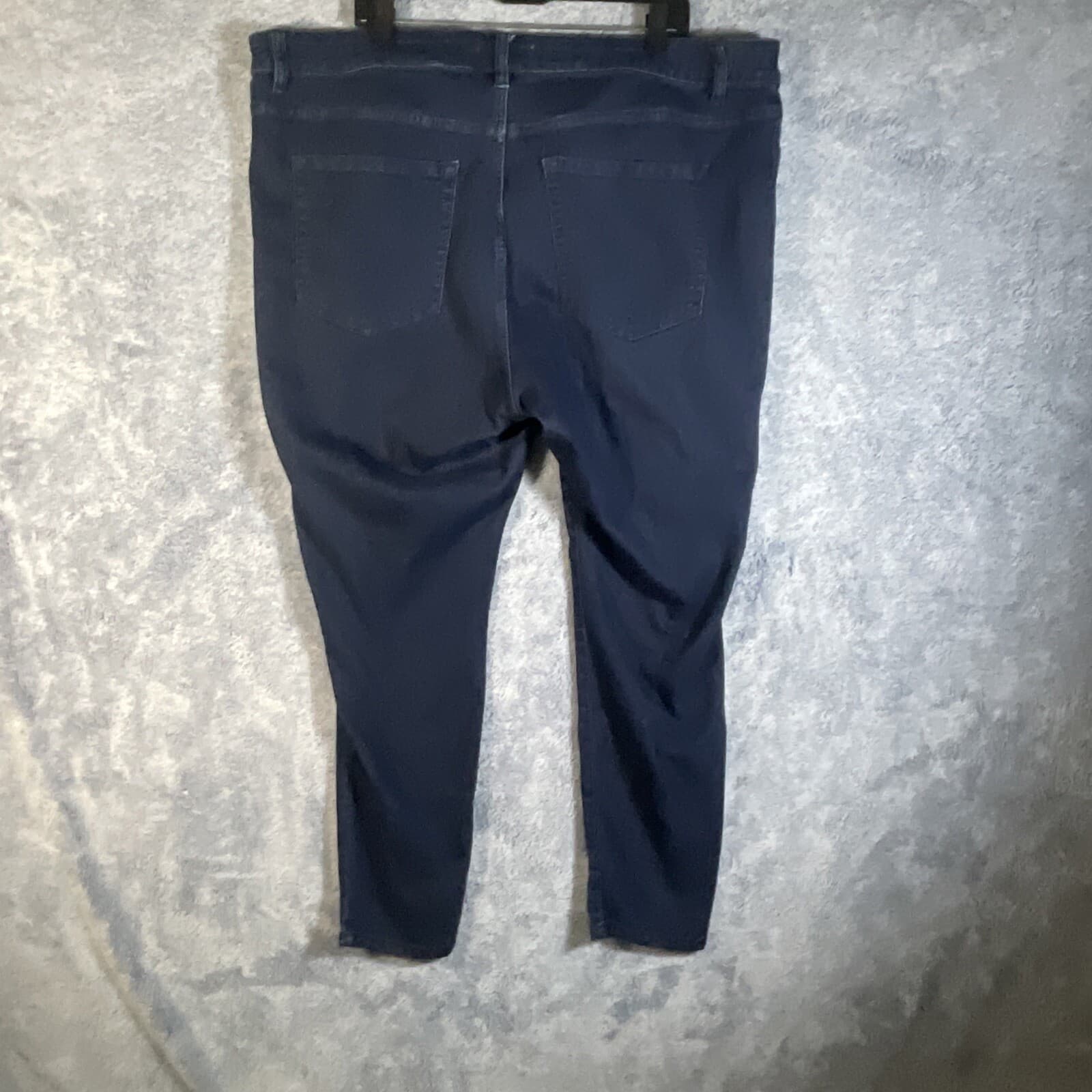 Lane Bryant Women's 22 Jeans Mid-Rise Skinny Fit Stretch Blue Essential Denim thumbnail 19