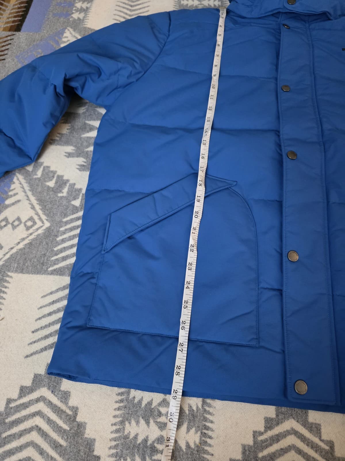 Patagonia Downdrift Jacket Down Insulated Coat Puffer Endless Blue Mens Sz L NWT thumbnail 15