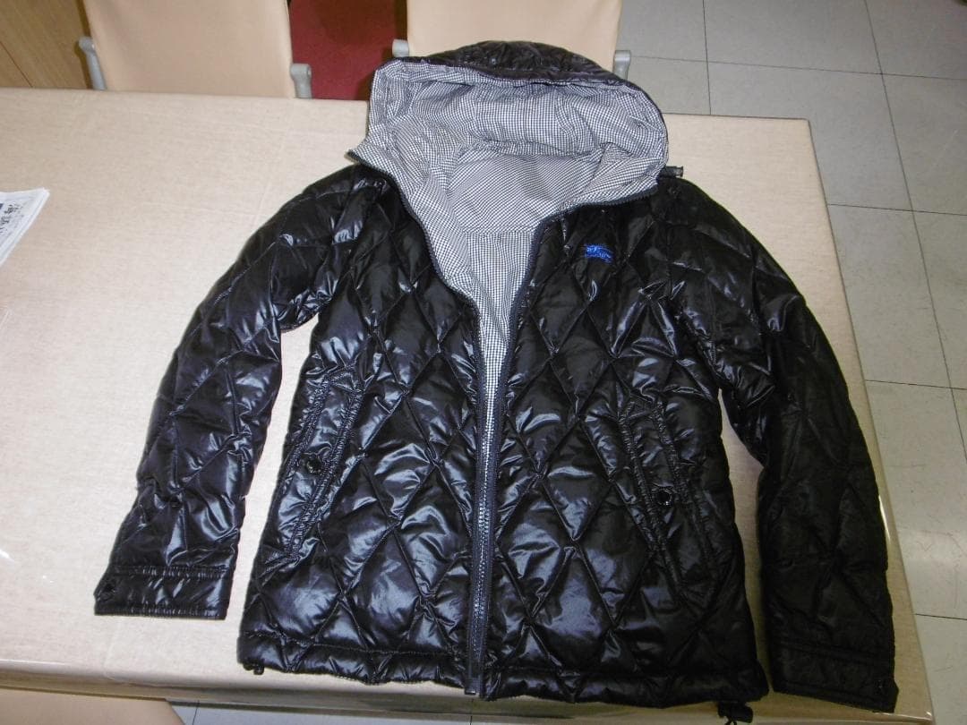 Burberry Black Label Down Jacket Authentic  Nylon Men's Asian fit M US size S