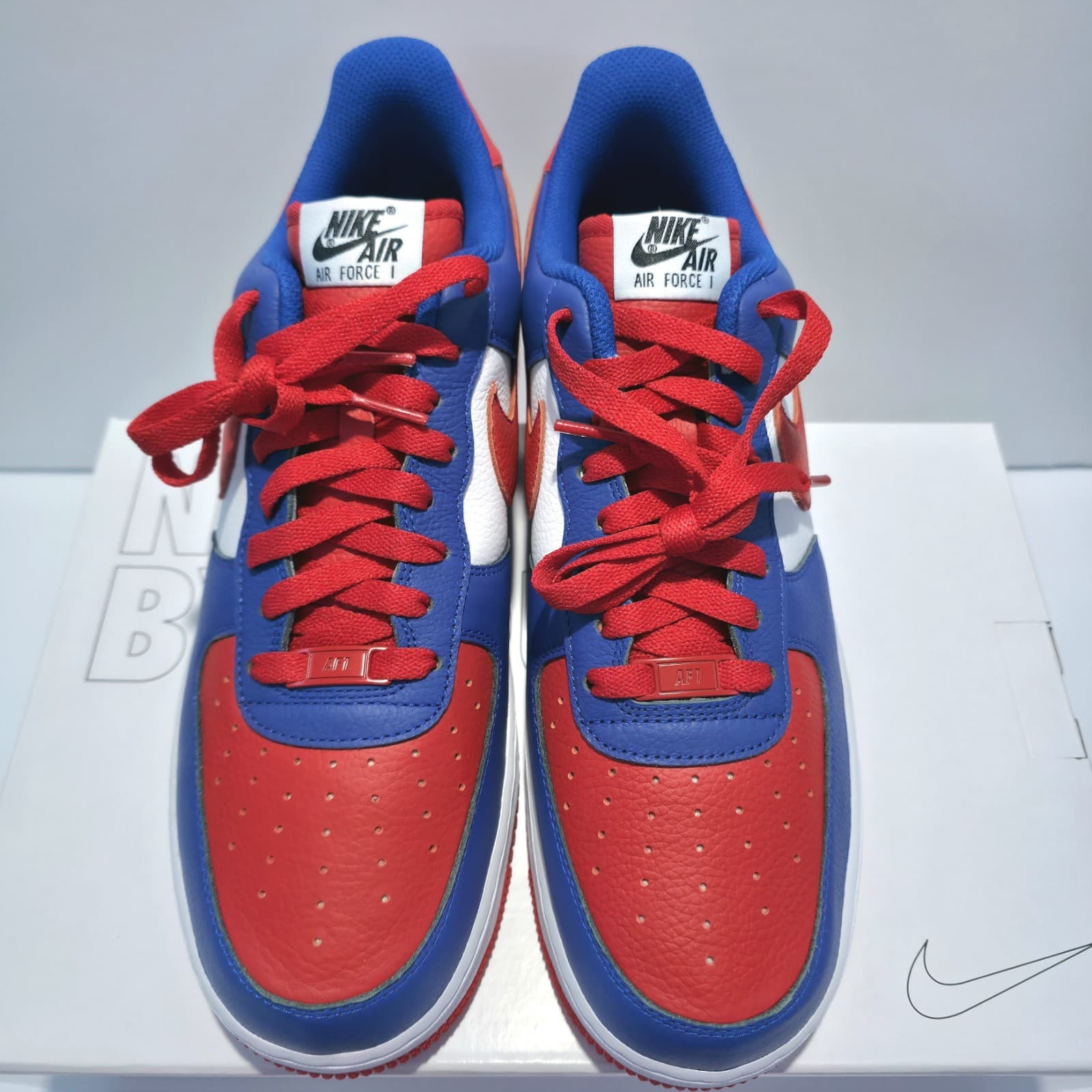 Nike Air Force 1 Low By You ID Mens Size 11 Red White Blue DV3892-900