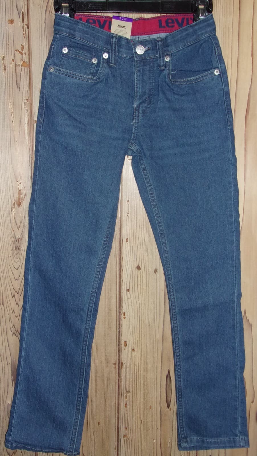 LEVI'S #511 Slim Flex Stretch Blue Jeans Boy's Size: 10 NWT thumbnail 2