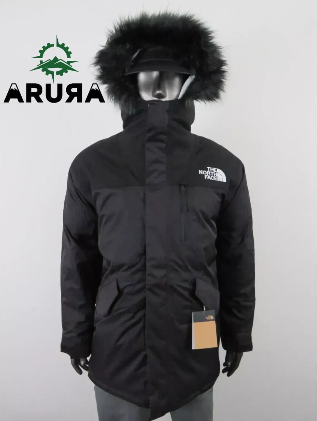 Mens The North Face Bedford (Mcmurdo) Down Parka Insulated Winter Jacket Black B