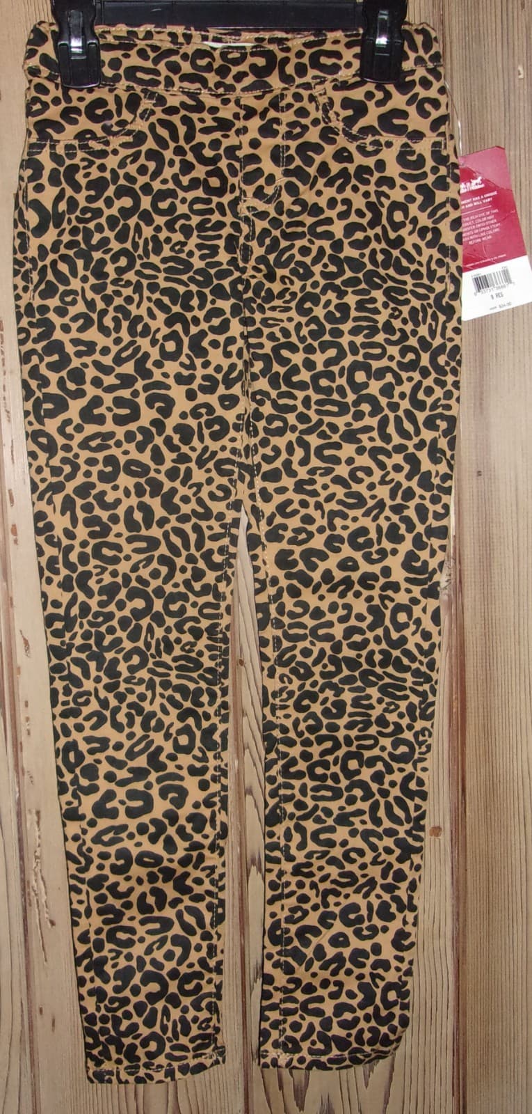 LEVI'S Pull-On Leopard Jeggings Skinny Jeans Girl's Size: 8 Reg NWT $40 thumbnail 2