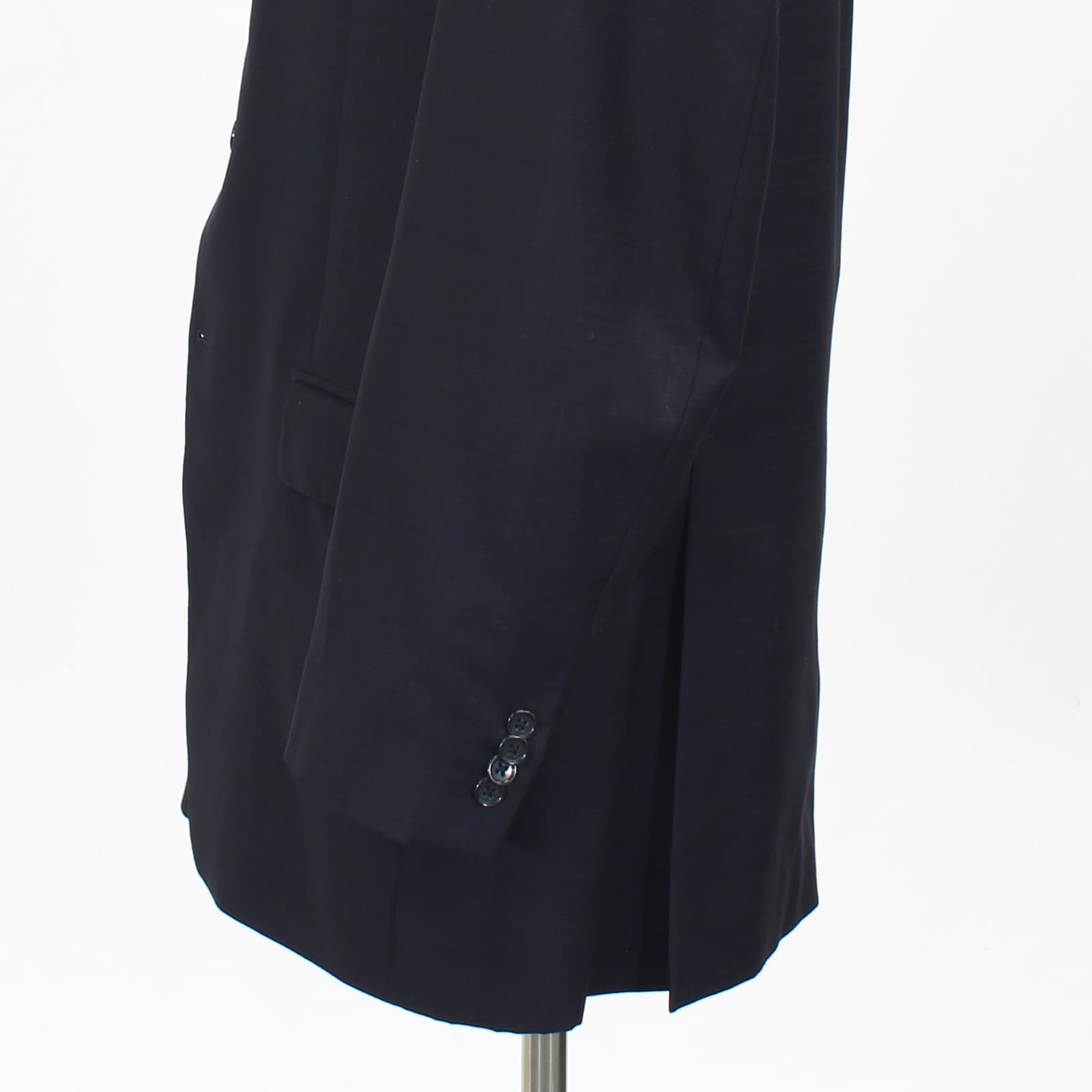 Michael Kors 42L Navy Sport Coat Blazer Jacket Check 3-Button Wool thumbnail 8