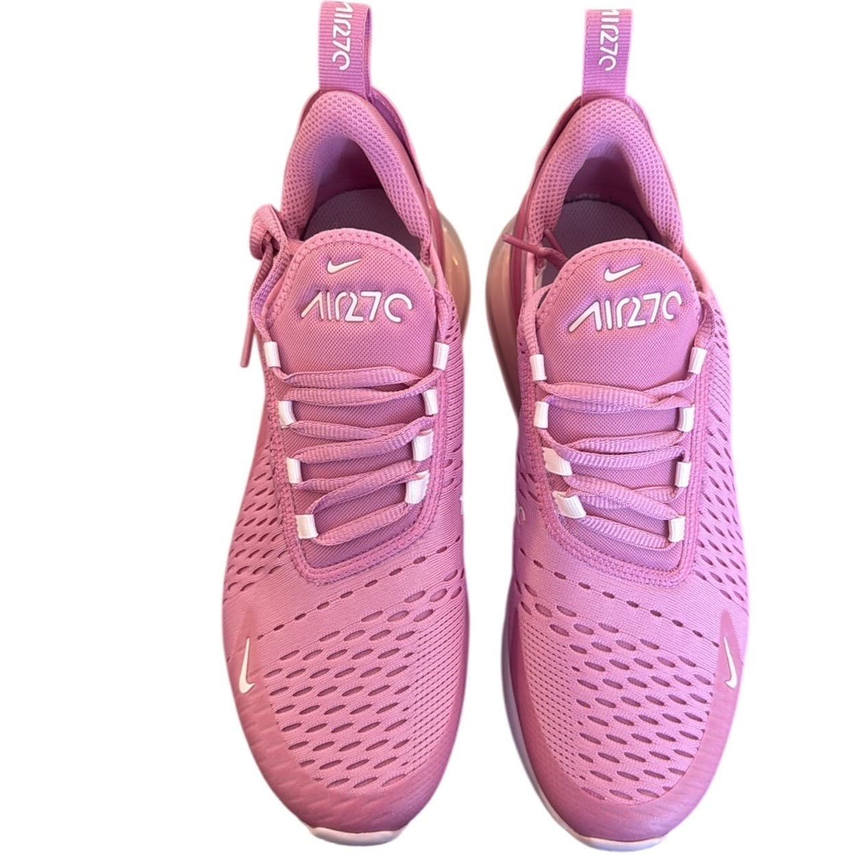 Nike Air Max 270 Flamingo Pink Sneakers   7Y / 8.5W