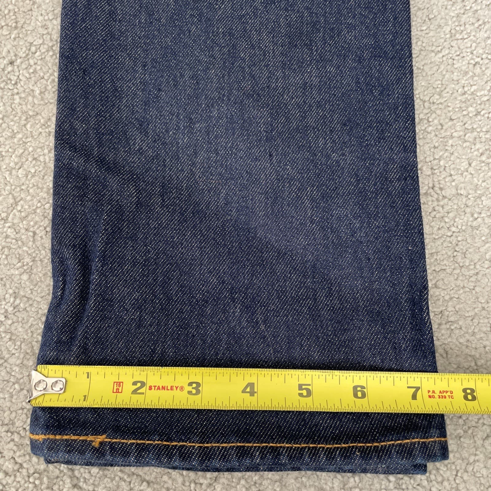 Levi's 511 Big E Slim Premium Selvedge Denim Blue Stretch Jeans Mens Size 32x30 thumbnail 18