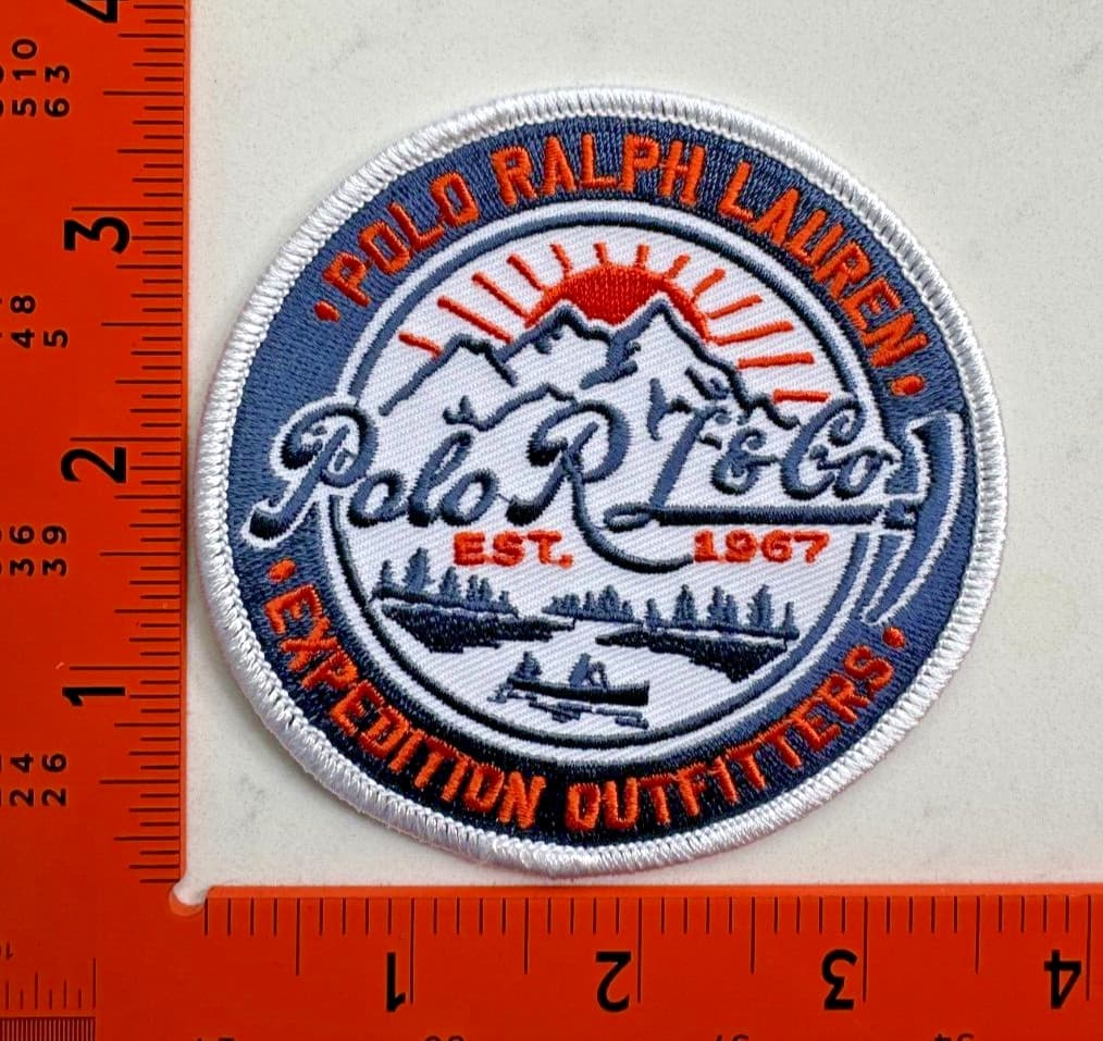 Polo Ralph Lauren Expedition Camping Embroidered Iron-On Patch