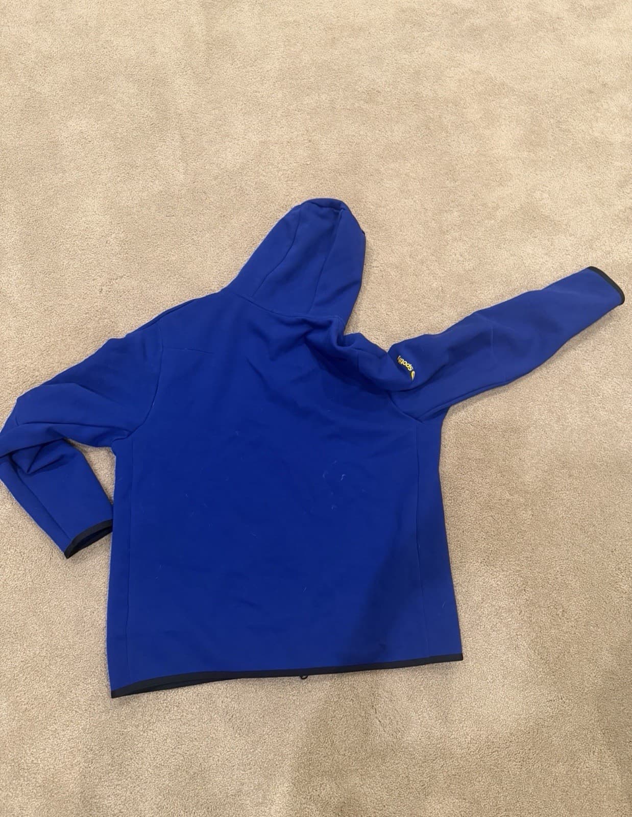 Men's Barcelona Edition Nike Tech Fleece Blue Size XL thumbnail 4