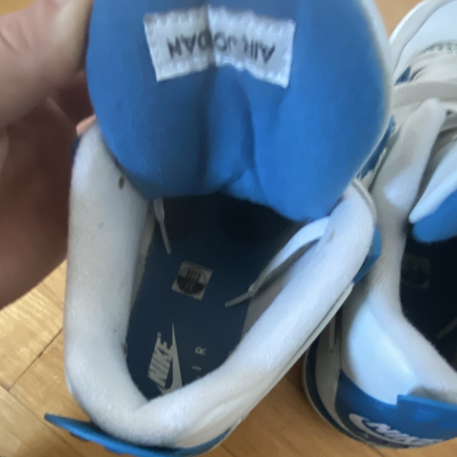 Jordan Air Jordan 4 Retro GS Off White Military Blue Boys 7Y Sneakers thumbnail 3